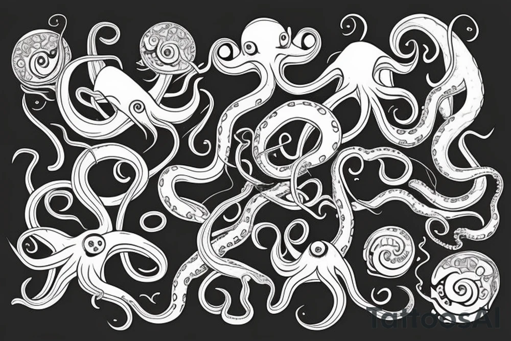 octopus tattoo idea