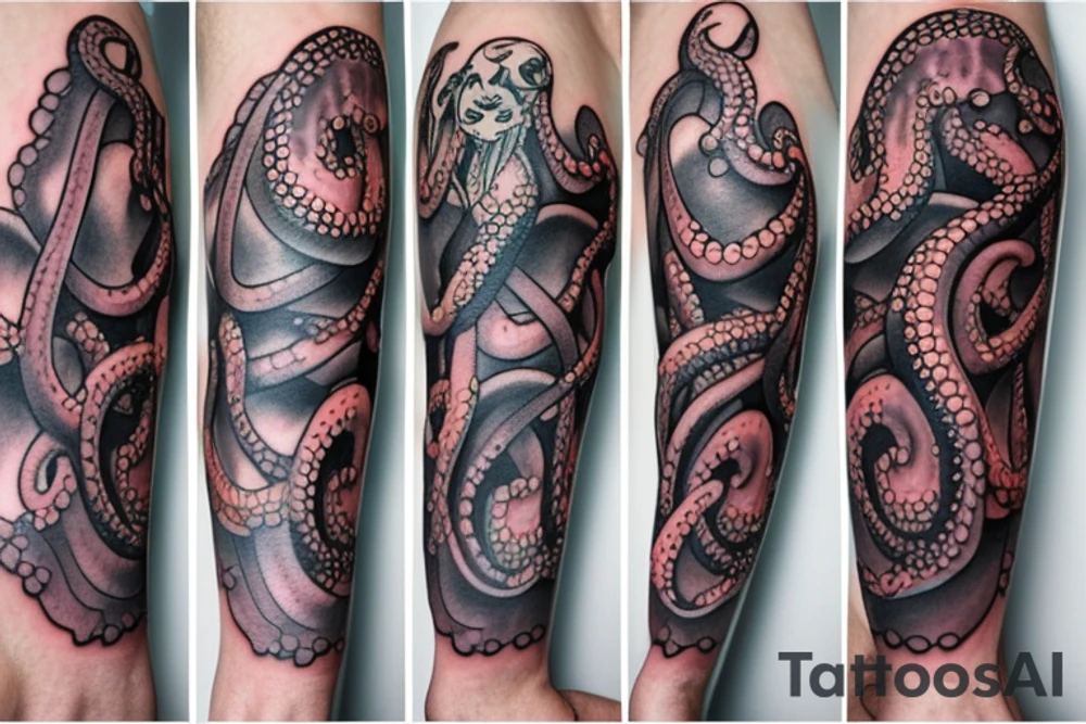 octopus tattoo idea