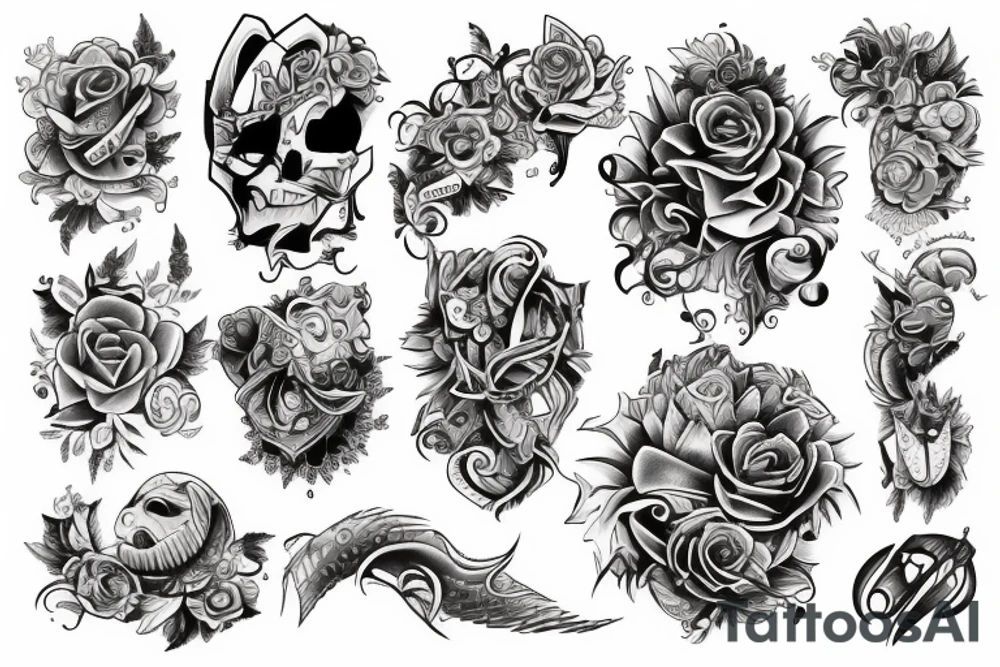 full arm tatoo tattoo idea