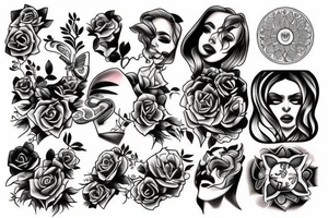Sun rise tattoo idea