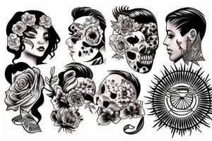 Sunrise tattoo idea