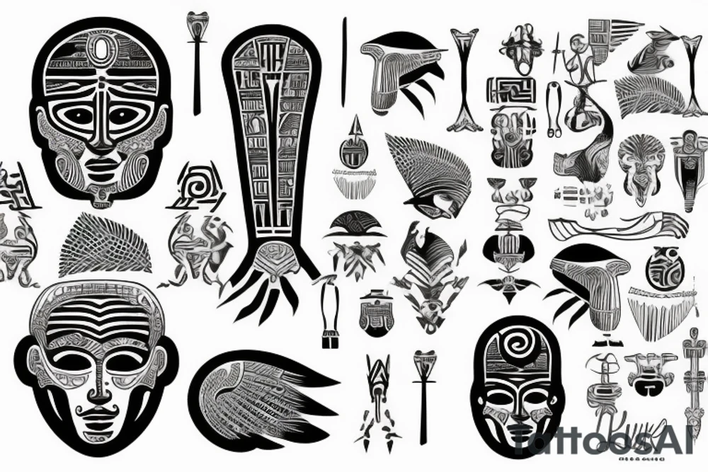 Hieroglyphics Luke tattoo idea