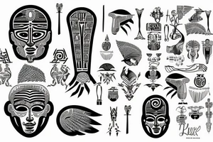 Hieroglyphics Luke tattoo idea