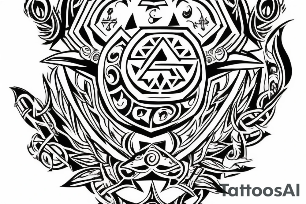 hyrule crest tattoo idea