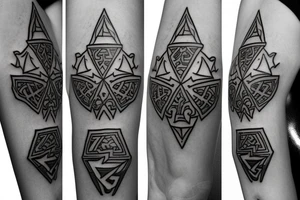 hyrule crest tattoo idea