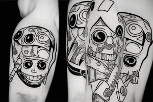 one piece trafalgar law tattoo idea
