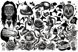 Blow steam in the face of the beast tattoo idea