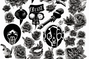 Blow steam in the face of the beast tattoo idea