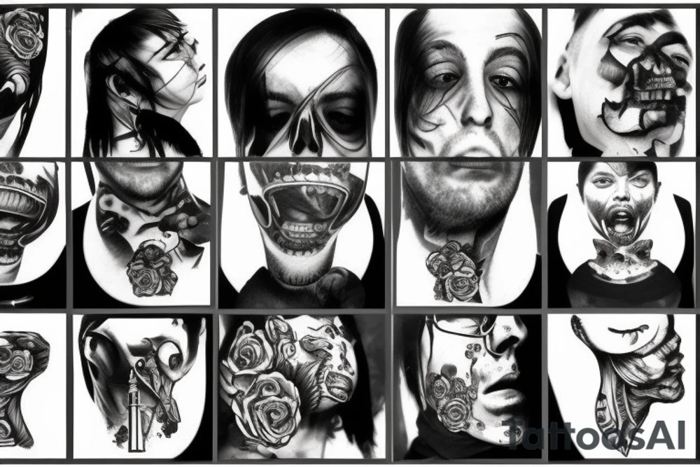 Blow steam in the face of the beast tattoo idea