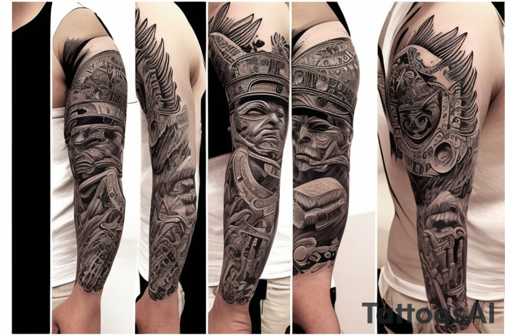 Totem pole tattoo idea