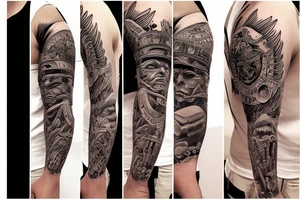 Totem pole tattoo idea