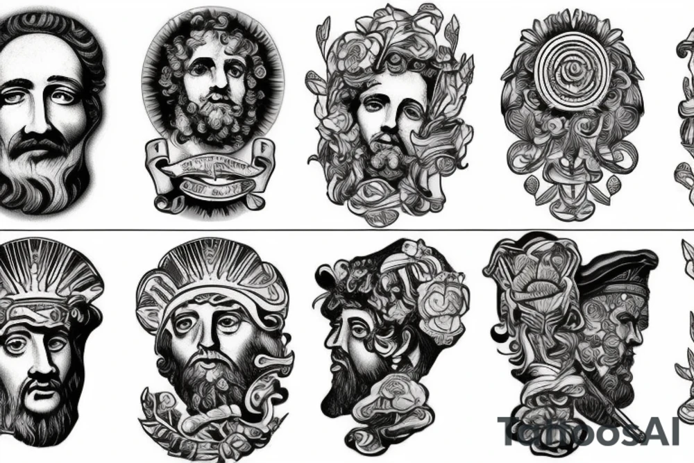 Marcus aurelius tattoo idea