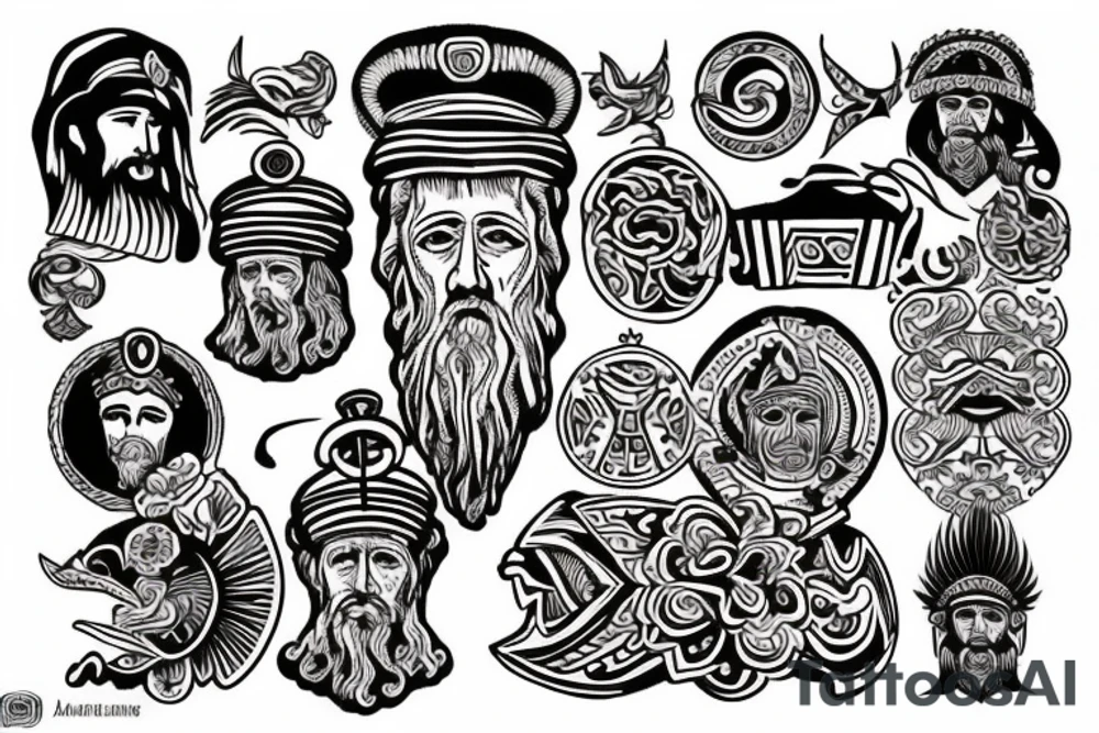Marcus aurelius tattoo idea