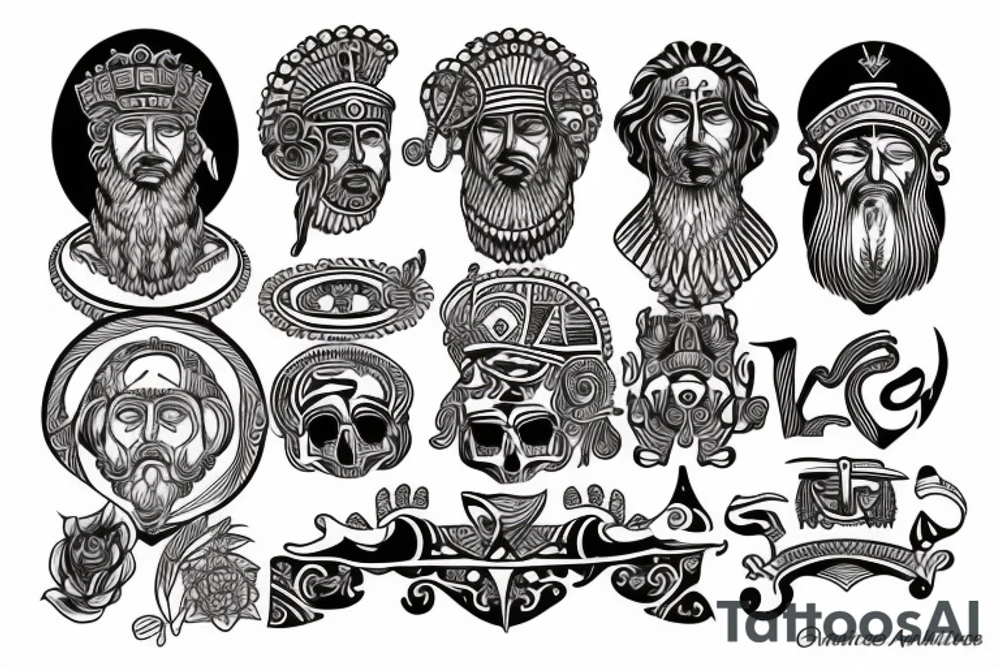 Marcus aurelius tattoo idea