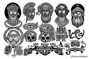 Marcus aurelius tattoo idea