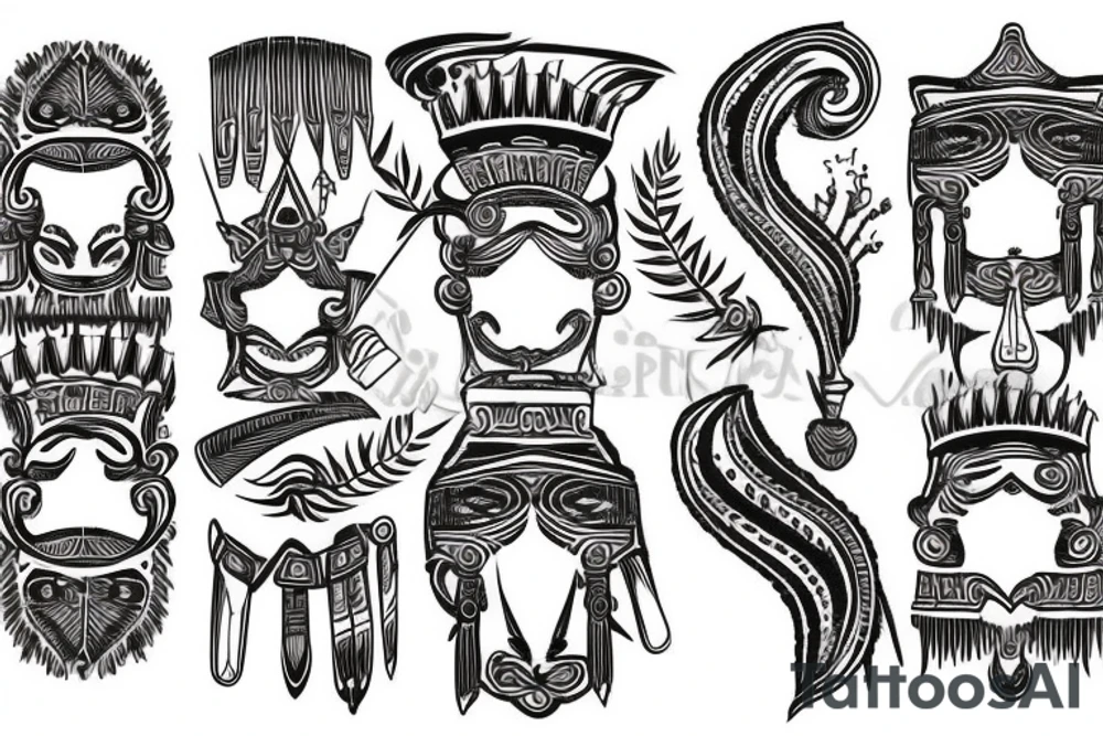 Roman style tattoo idea