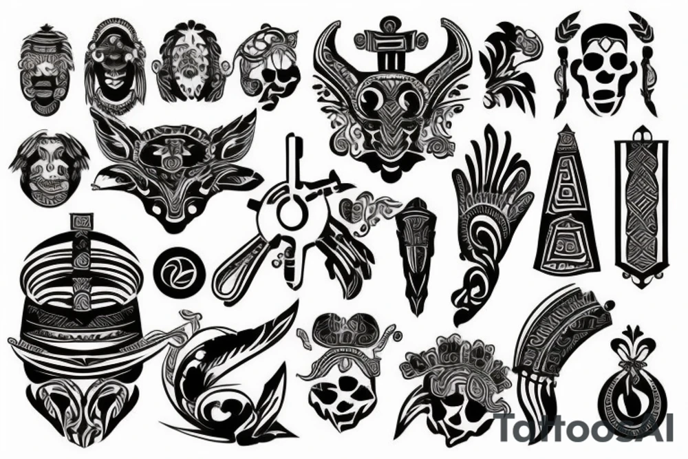 Roman style tattoo idea