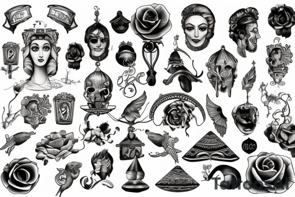 Roman style tattoo idea