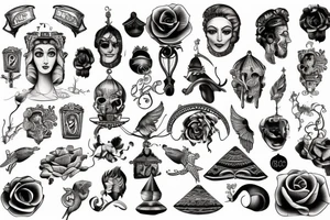 Roman style tattoo idea