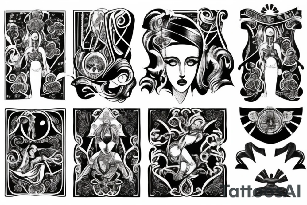 Roman style tattoo idea