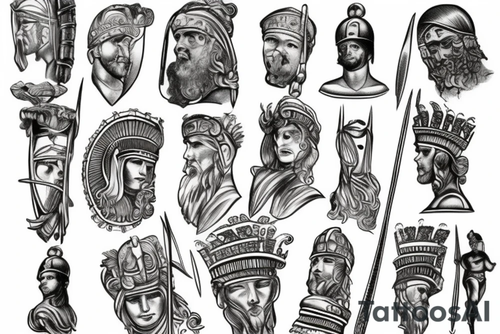 Roman legion tattoo idea