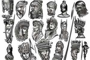 Roman legion tattoo idea