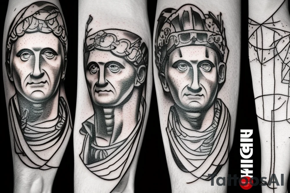 Julius caesar tattoo idea