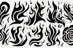 flame tattoo idea