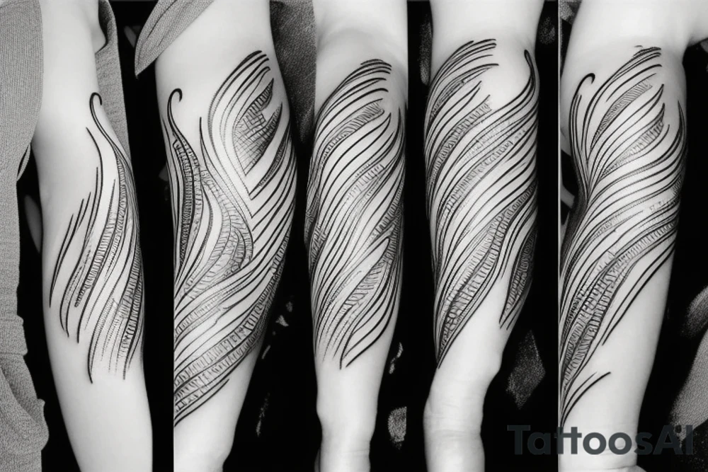 flame with heart tattoo idea