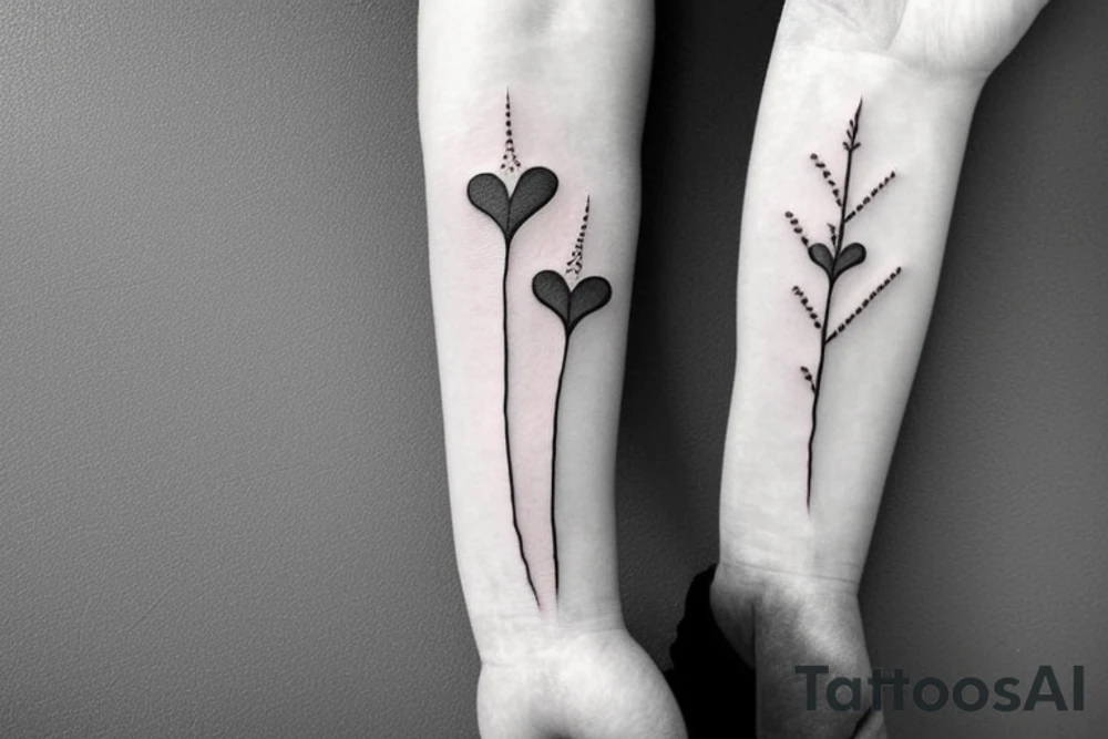 heart with thorns tattoo idea