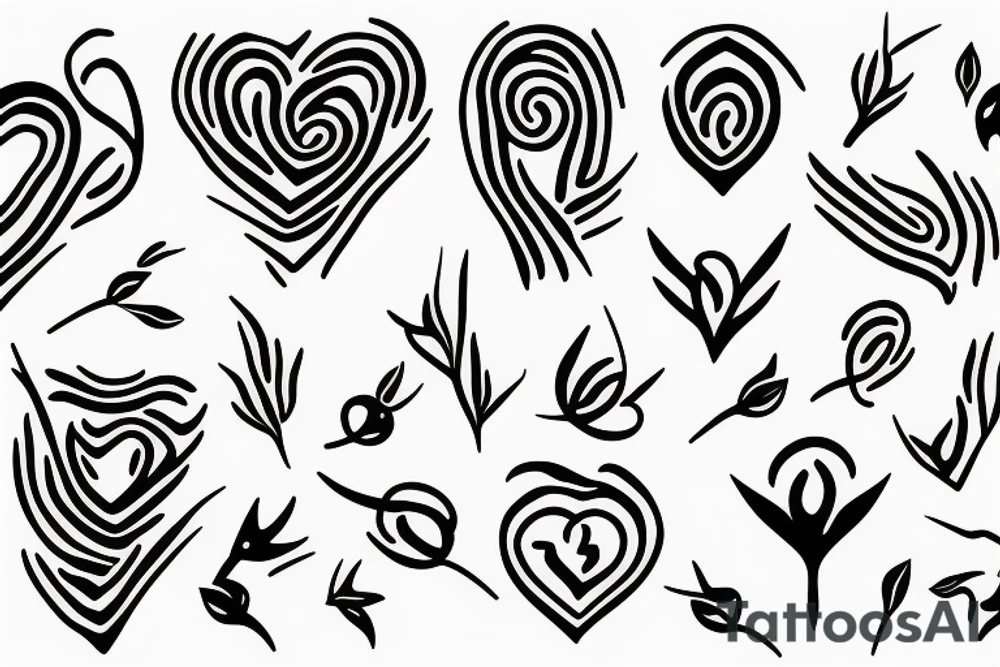 heart with thorns tattoo idea