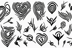 heart with thorns tattoo idea