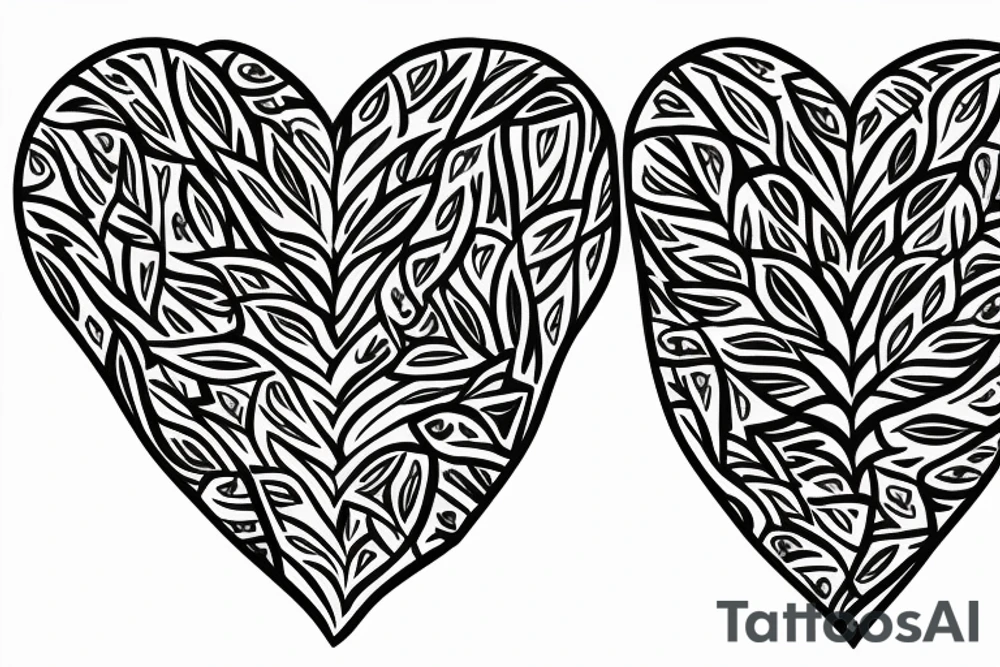 heart with thorns tattoo idea