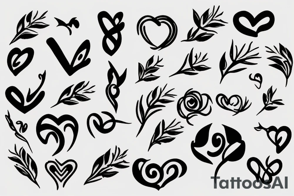 heart with thorns tattoo idea