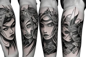 samourai tattoo idea