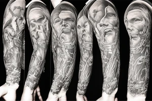 jesus christ tattoo idea