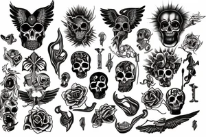 Thanatos tattoo idea