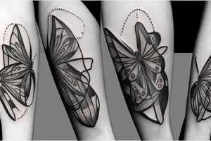 Moth tattoo idea