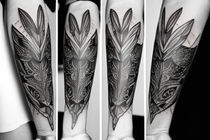 Moth tattoo idea