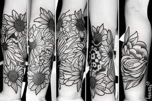 Flower tattoo idea