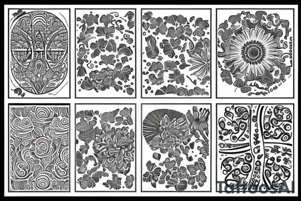 Pattern tattoo idea