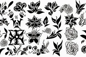 Pattern tattoo idea