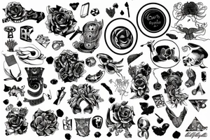 Pattern tattoo idea