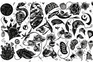 Pattern tattoo idea