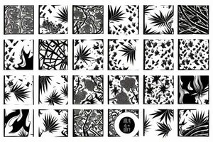 branch patterns tattoo idea
