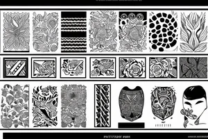 pattern tattoo idea