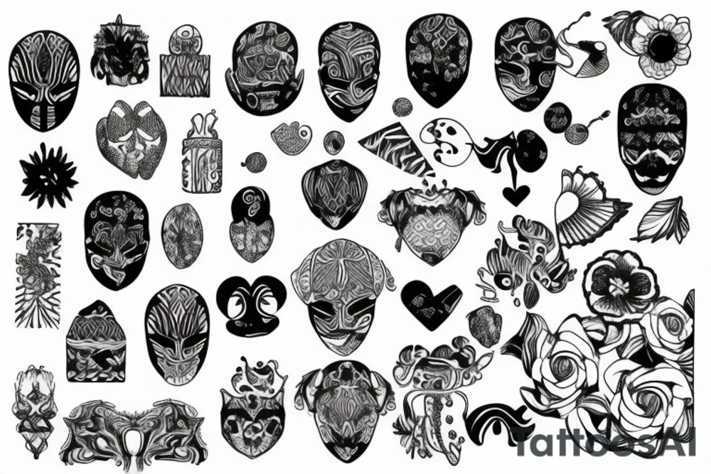 pattern tattoo idea