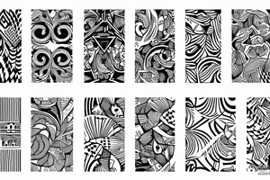 pattern tattoo idea