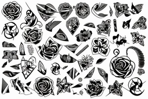 pattern tattoo idea