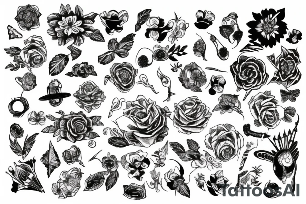 pattern tattoo idea